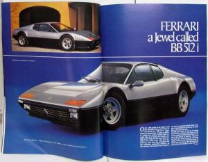1981 Symbol International Magazine Number 7 Winter - Ferrari Rolls-Royce Riva