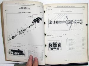 1941 De Soto Passenger Car Dealer Parts List Book Chrysler Accessories Orig