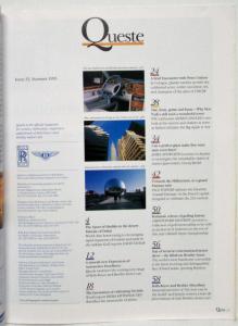 1995 Queste Magazine - Issue 33 Summer - Rolls-Royce & Bentley Owners Supporters