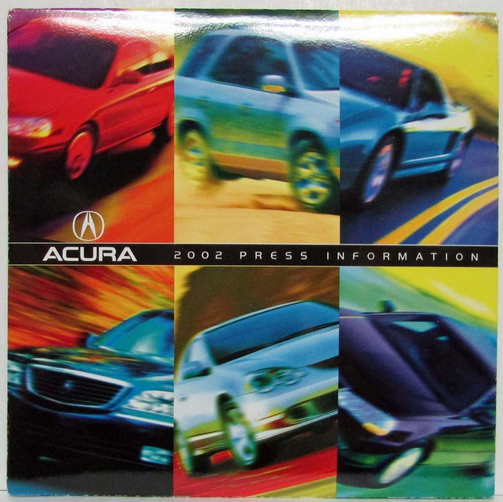2002 Acura Press Information CD