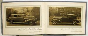 1936 Pierce Arrow Sales Brochure Twelve Eight Original 1601 1602 1603