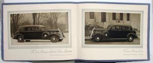 1936 Pierce Arrow Sales Brochure Twelve Eight Original 1601 1602 1603