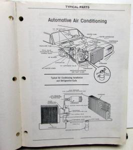 1969-1979 GM Factory Air Conditioning Parts List Book - A/C Chevrolet Oldsmobile