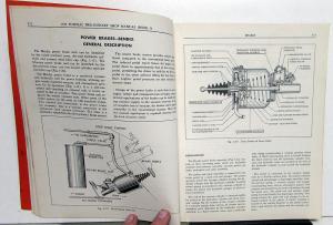 1955 Pontiac V8 Preliminary Dealer Service Shop Repair Manual Set Book 1 2 & 3