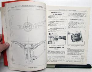 1955 Pontiac V8 Preliminary Dealer Service Shop Repair Manual Set Book 1 2 & 3