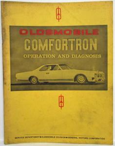 1965 Oldsmobile Comfortron Operation and Diagnosis Manual - HVAC