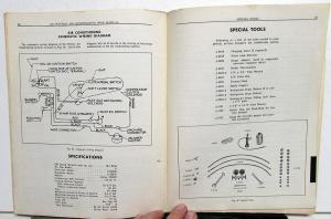 1954 Pontiac Air Conditioning Service Shop Repair Manual - A/C