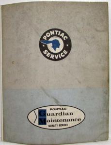 1961 Pontiac and Tempest Heating Ventilation & A/C Service Shop Manual - HVAC