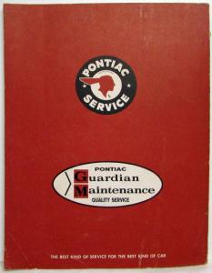 1963 Pontiac and Tempest Air Conditioning Service Shop Manual - A/C