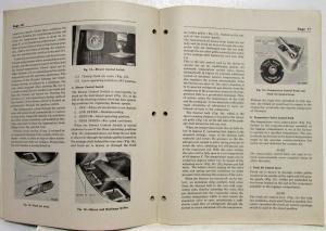 1953 Dodge Passenger Car Air Conditioning Service Procedure Shop Manual - A/C