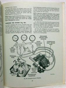 1962 Chrysler Air Conditioning Service Shop Manual - A/C