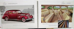 1939 Packard Super 8 Sales Brochure Catalog Touring Sedan Limousine Convertible