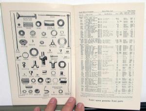 1909-1921 Ford Model T Price List Of Parts & Accessories Book Vintage Repro