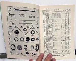 1909-1921 Ford Model T Price List Of Parts & Accessories Book Vintage Repro