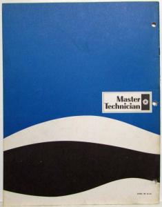1972 Chrysler Master Tech Service Reference Book Session No 72-6 A/C