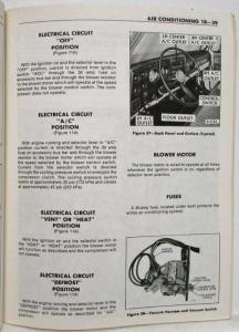 1979 GM Medium & Heavy Duty Truck CCOT Air Conditioning Service Shop Manual A/C