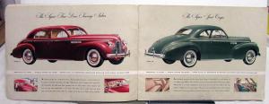 1940 Buick 8 Series 70 60 50 40 Prestige Color Sales Brochure Catalog Original