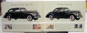 1940 Buick 8 Series 70 60 50 40 Prestige Color Sales Brochure Catalog Original