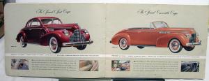 1940 Buick 8 Series 70 60 50 40 Prestige Color Sales Brochure Catalog Original