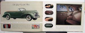 1940 Buick 8 Series 70 60 50 40 Prestige Color Sales Brochure Catalog Original