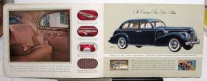 1940 Buick 8 Series 70 60 50 40 Prestige Color Sales Brochure Catalog Original