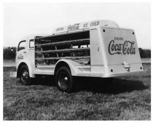 1950s White 3000 Series COE Truck Press Photo 0150 - Coca Cola
