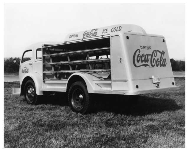1950s White 3000 Series COE Truck Press Photo 0150 - Coca Cola
