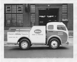 1951 White 3000 Truck Press Photo 0154 - Minors White Truck Co Hazelton PA