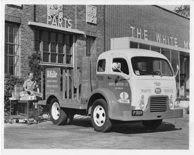 1951 White 3000 Truck Press Photo 0155 - The White Motor Co Los Angeles CA
