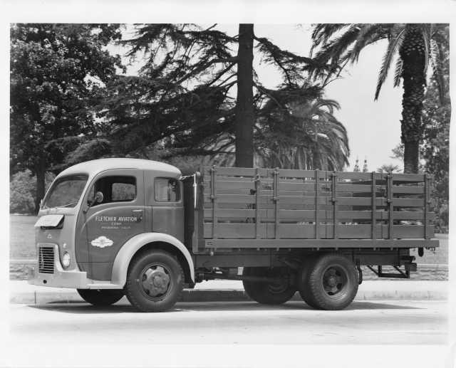 1949 White 3000 Series Truck Press Photo 0164 - Fletcher Aviation Corp Pasadena