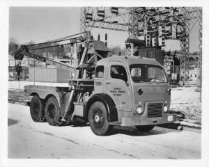 1950 White 3000 Series Truck Press Photo 0171 - Omaha Public Power District