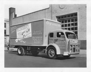 1949 White 3000 Series Truck Press Photo 0180 - Klozo Fastener Corp - NYC