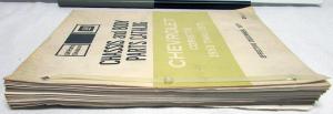 1953 1958 1965 1969 1971 1978  53-78 Chevrolet Corvette Parts Book Catalog Orig