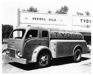 1949 White 3000 Series Truck Press Photo 0198 - Church Oil Co - Plattsburgh NY