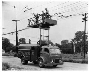 1949 White 3000 Series Truck Press Photo 0203 - Municipal Truck