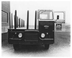 1950s White 3000 Series Truck Press Photo 0216 - J&L Steel Corporation