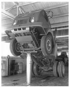 1950s White 3000 Series Truck Press Photo 0244