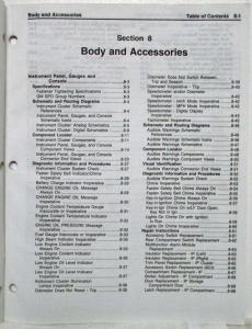 1999 Chevrolet Monte Carlo and Lumina Service Shop Manual Set Vol 1-2 & Update