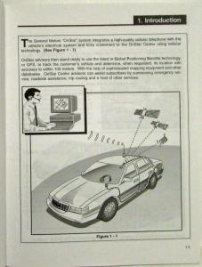 1999 Chevrolet Pontiac Oldsmobile Buick Cadillac GMC OnStar Installation Manual