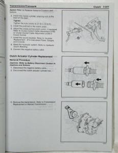 1999 Chevrolet Cavalier Pontiac Sunfire Service Shop Repair Manual Set Vol 1 & 2