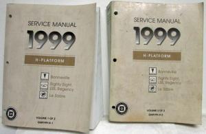 1999 Pontiac Bonneville Oldsmobile Eighty Eight Buick LeSabre Service Manual Set