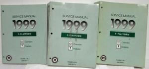 1999 Chevrolet Camaro Pontiac Firebird Service Shop Repair Manual Set Vol 1-3