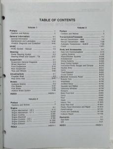 1999 Chevrolet Camaro Pontiac Firebird Service Shop Repair Manual Set Vol 1-3