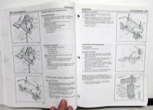 2003 Chevrolet Cavalier Pontiac Sunfire Service Shop Repair Manual Volume 1 Only