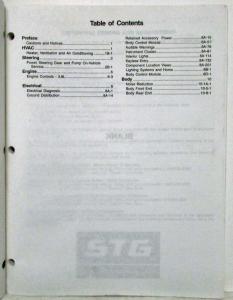 1998 Chevrolet Camaro Pontiac Firebird Service Shop Manual Set Vol 1-3 & Supp