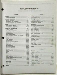1998 Pontiac Bonneville Oldsmobile Eighty Eight Buick LeSabre Service Manual Set