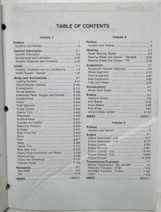 1998 Chevrolet Cavalier Pontiac Sunfire Service Shop Repair Manual Set Vol 1-3