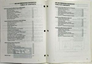 1997 Chevy Pontiac Oldsmobile Buick Cadillac GMC Emission Diagnostic Manual