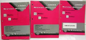 1998 Chevrolet Malibu Olds Cutlass Service Shop Repair Manual Set Vol 1 & 2