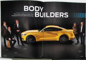 2015 Mustang My Ford Magazine Spring 2014 Issue Plus Articles Other Vehicles